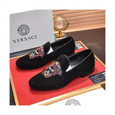 Versace 2020 Mens Leather Loafer - 베르사체 2020 남성용 레더 로퍼 VERS0300,Size(240 