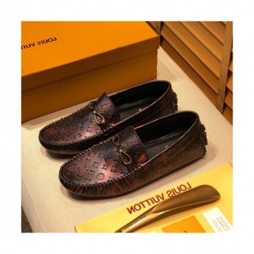 Louis Vuitton 2020 Mens Leather Loafer - 루이비통 2020 남성용 레더 로퍼 LOUS0535,Size(240 