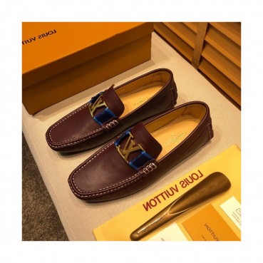 Louis Vuitton 2020 Mens Leather Loafer - 루이비통 2020 남성용 레더 로퍼 LOUS0531,Size(240 