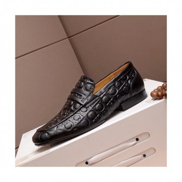 Ferragamo 2019 Mens Leather Loafer - 페라가모 2019 남성용 레더 로퍼 FGMS0150,Size(240 