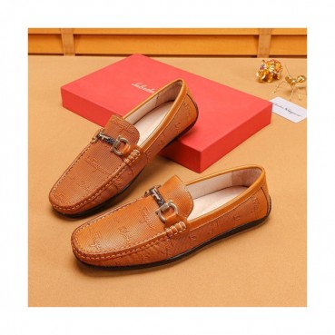 Ferragamo 2019 Mens Leather Loafer - 페라가모 2019 남성용 레더 로퍼 FGMS0132,Size(240 