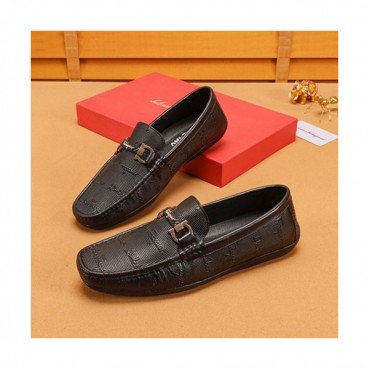 Ferragamo 2019 Mens Leather Loafer - 페라가모 2019 남성용 레더 로퍼 FGMS0131,Size(240 