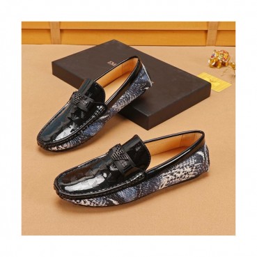 Armani 2019 Mens Leather Loafer - 알마니 2019 남성용 레더 로퍼 ARMS0128.Size (240 