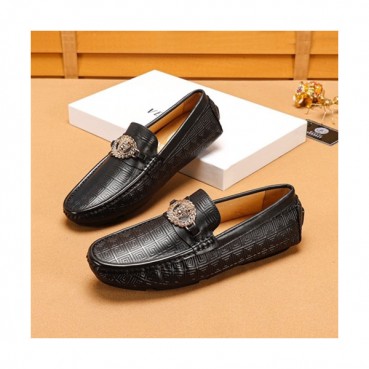 Versace  2019 Mens Leather Loafer - 베르사체 2019 남성용 레더 로퍼 VERS0274,Size(240 