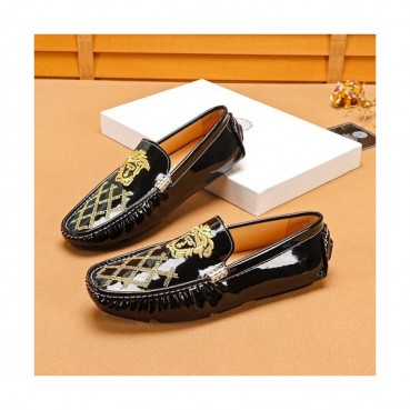 Versace  2019 Mens Leather Loafer - 베르사체 2019 남성용 레더 로퍼 VERS0272,Size(240 