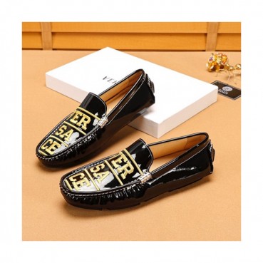 Versace  2019 Mens Leather Loafer - 베르사체 2019 남성용 레더 로퍼 VERS0271,Size(240 