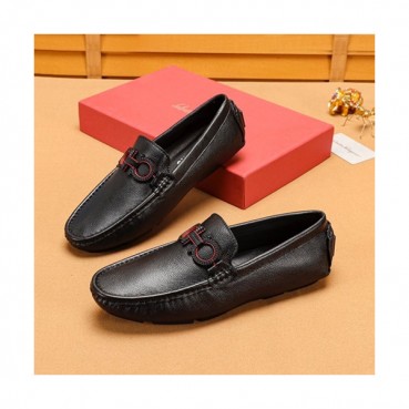 Ferragamo 2019 Mens Leather Loafer - 페라가모 2019 남성용 레더 로퍼 FGMS0126,Size(240 