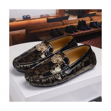 Versace  2019 Mens Leather Loafer - 베르사체 2019 남성용 레더 로퍼 VERS0214,Size(240 