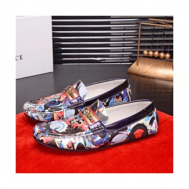 Versace  2019 Mens Leather Loafer - 베르사체 2019 남성용 레더 로퍼 VERS0183,Size(240 