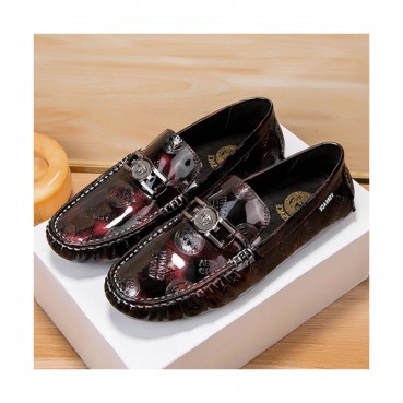 Versace  2019 Mens Leather Loafer - 베르사체 2019 남성용 레더 로퍼 VERS0154,Size(240 