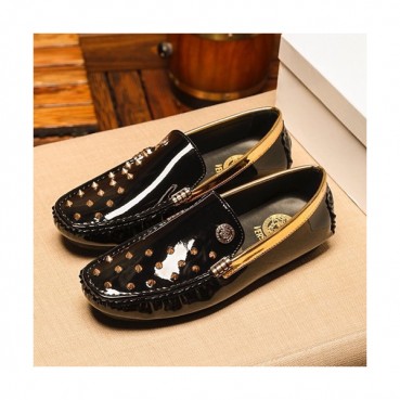 Versace  2019 Mens Leather Loafer - 베르사체 2019 남성용 레더 로퍼 VERS0132,Size(240 