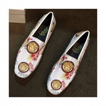 Versace 2019 Mens Leather Loafer - 베르사체 2019 남성용 레더 로퍼,VERS0113.Size (240 
