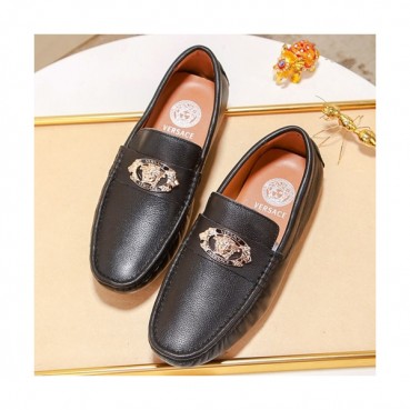 Versace 2019 Mens Leather Loafer - 베르사체 2019 남성용 레더 로퍼,VERS0112.Size (240 