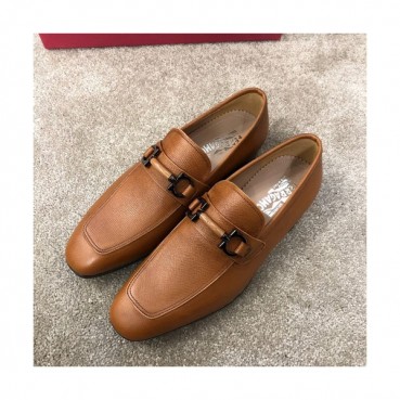 Ferragamo 2019 Mens Leather Loafer - 페라가모 2019 남성용 레더 로퍼 FGMS0108,Size(240 