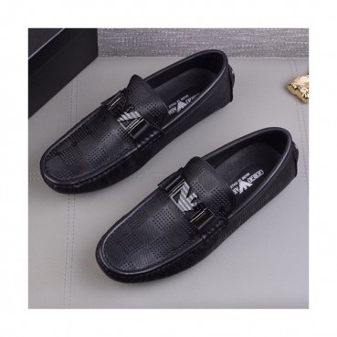 Armani 2019 Mens Leather Loafer - 알마니 2019 남성용 레더 로퍼 ARMS0056.Size (240 