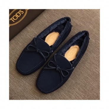 Tod's 2019 Ladies Suede & Wool Loafer - 토즈 2019 여성용 스웨이드&울  로퍼 TODS0047.Size(225 