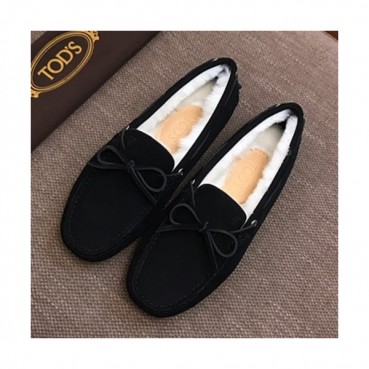 Tod's 2019 Ladies Suede & Wool Loafer - 토즈 2019 여성용 스웨이드&울  로퍼 TODS0046.Size(225 