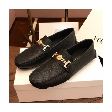 Versace 2019 Mens Leather Loafer - 베르사체 2019 남성용 레더 로퍼,VERS0077.Size (240 