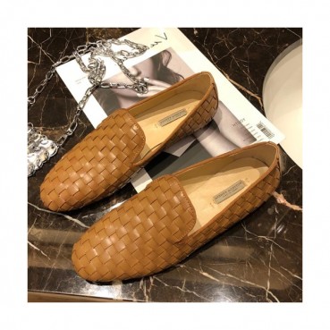 Bottega Veneta 2019 Ladies Leather Loafer - 보테가베네타 2019 여성용 레더 로퍼 BVS0070,Size(225 
