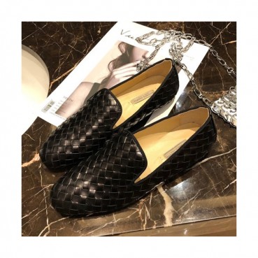 Bottega Veneta 2019 Ladies Leather Loafer - 보테가베네타 2019 여성용 레더 로퍼 BVS0067,Size(225 