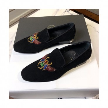 Philipp plein 2019 Mens Suede Loafer - 필립플레인 2019 남성용 스웨이드 로퍼 PPS0092,Size(240 