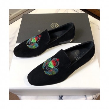 Philipp plein 2019 Mens Suede Loafer - 필립플레인 2019 남성용 스웨이드 로퍼 PPS0091,Size(240 