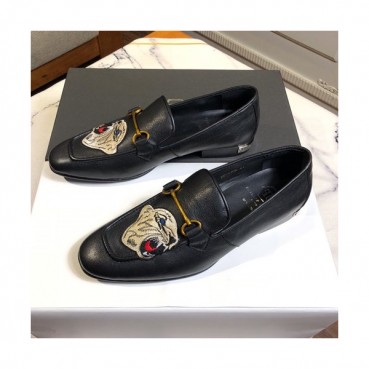 Philipp plein 2019 Mens Leather Loafer - 필립플레인 2019 남성용 레더 로퍼 PPS0090,Size(240 