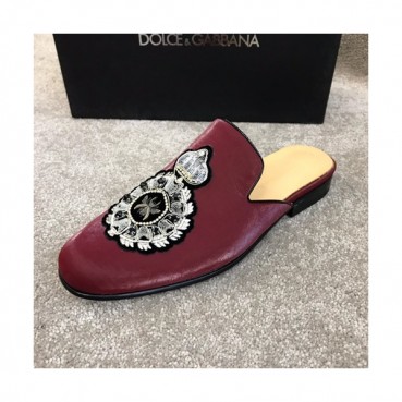 Dolce&Gabbana 2019 Mens Leather Bloafer - 돌체앤가바나 2019 남성용 레더 블로퍼 DGS0055,Size(240 