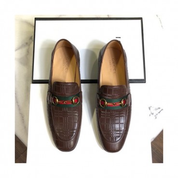 Gucci 2019 Mens Leather Loafer - 구찌 2019 남성용 레더 로퍼 GUCS0281.Size(240 