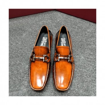 Ferragamo 2019 Mens Leather Loafer - 페라가모 2019 남성용 레더 로퍼 FGMS0067,Size(245 