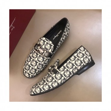 Ferragamo 2019 Mens Leather Loafer - 페라가모 2019 남성용 레더 로퍼 FGMS0064,Size(240 