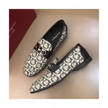 Ferragamo 2019 Mens Leather Loafer - 페라가모 2019 남성용 레더 로퍼 FGMS0063,Size(240 
