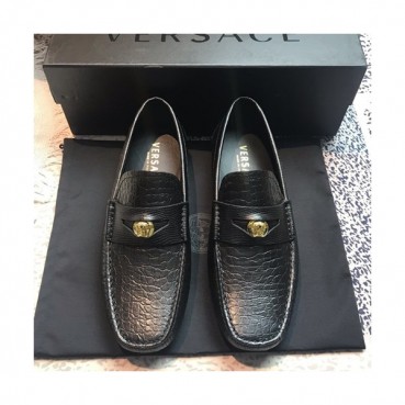 Versace 2019 Mens Leather Loafer - 베르사체 2019 남성용 레더 로퍼 VERS0020.Size (240 