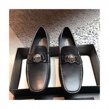 Versace 2019 Mens Leather Loafer - 베르사체 2019 남성용 레더 로퍼 VERS0018.Size (240 