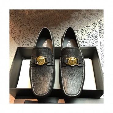 Versace 2019 Mens Leather Loafer - 베르사체 2019 남성용 레더 로퍼 VERS0015.Size (240 