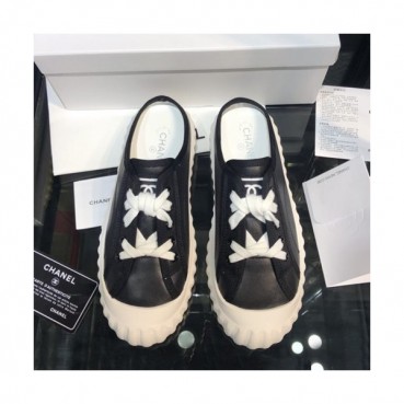 Chanel 2019 Ladies Leather Bloafer - 샤넬 2019 여성용 레더 블로퍼 CHAS0310.Size(225 