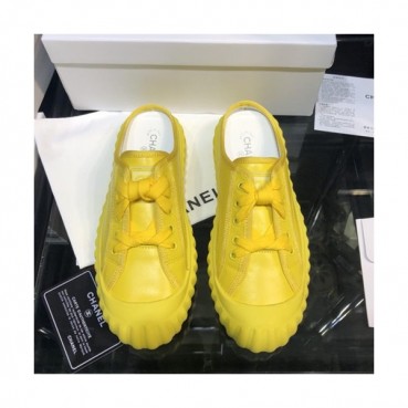 Chanel 2019 Ladies Leather Bloafer - 샤넬 2019 여성용 레더 블로퍼 CHAS0309.Size(225 