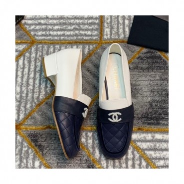Chanel 2019 Ladies Leather Loafer - 샤넬 2019 여성용 레더 로퍼 CHAS0300.Size(225 