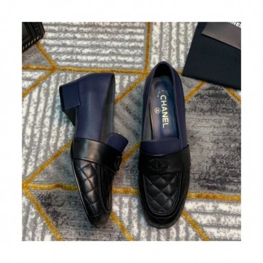 Chanel 2019 Ladies Leather Loafer - 샤넬 2019 여성용 레더 로퍼 CHAS0299.Size(225 