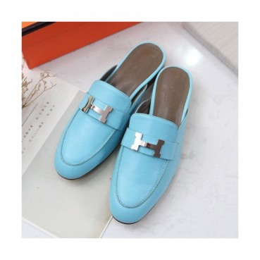 Hermes 2019 Ladies Leather Bloafer- 에르메스 2019 여성용 레더 블로퍼 HERS0183,Size(225 