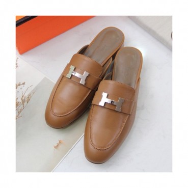 Hermes 2019 Ladies Leather Bloafer- 에르메스 2019 여성용 레더 블로퍼 HERS0180,Size(225 