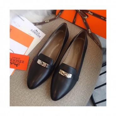 Hermes 2019 Ladies Leather Loafer- 에르메스 2019 여성용 레더 로퍼 HERS0166,Size(225 