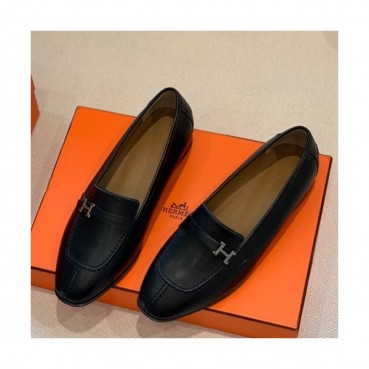 Hermes 2019 Ladies Leather Loafer- 에르메스 2019 여성용 레더 로퍼 HERS0161,Size(225 