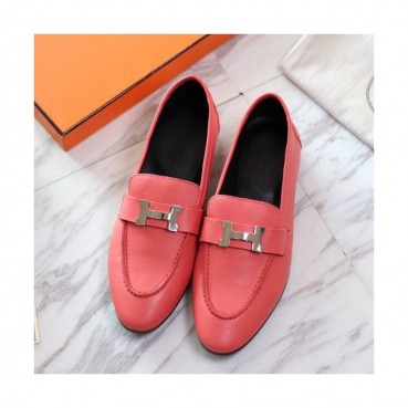 Hermes 2019 Ladies Leather Loafer- 에르메스 2019 여성용 레더 로퍼 HERS0159,Size(225 