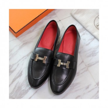 Hermes 2019 Ladies Leather Loafer- 에르메스 2019 여성용 레더 로퍼 HERS0157,Size(225 