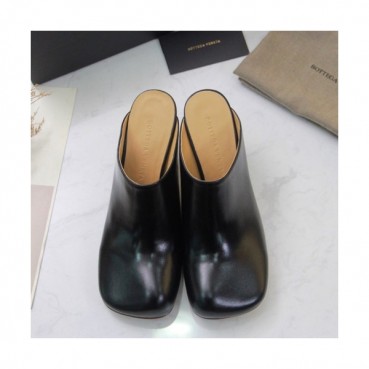 Bottega Veneta 2019 Ladies Leather Middle Heel Bloafer - 보테가베네타 2019 여성용 레더 미들힐 블로퍼 BVS0010,Size(225 