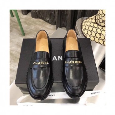 Chanel 2019 Ladies Leather Loafer - 샤넬 2019 여성용 레더 로퍼 CHAS0232.Size(225 