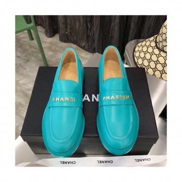 Chanel 2019 Ladies Leather Loafer - 샤넬 2019 여성용 레더 로퍼 CHAS0231.Size(225 
