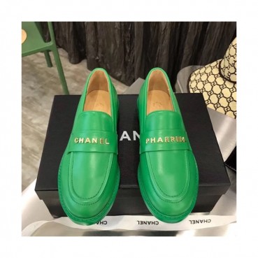 Chanel 2019 Ladies Leather Loafer - 샤넬 2019 여성용 레더 로퍼 CHAS0229.Size(225 