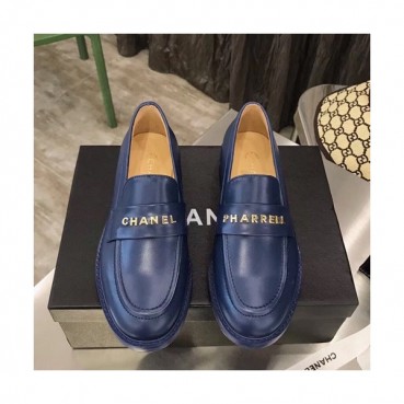 Chanel 2019 Ladies Leather Loafer - 샤넬 2019 여성용 레더 로퍼 CHAS0228.Size(225 